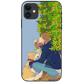 Ốp lưng dành cho Iphone 12 Mini mẫu Chàng Trai Và Cậu Vàng