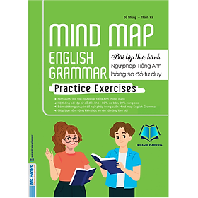Hình ảnh Sách - Mind Map English Grammar Practice Exercises – Bài Tập Thực Hành Ngữ Pháp Tiếng Anh Bằng Sơ Đồ Tư Duy (MC)