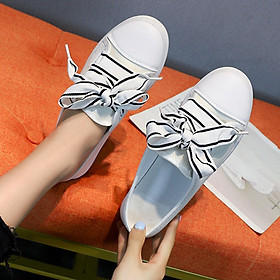 Giày thể thao nữ vải sục dây vải to nhiều màu siêu hot hàng FULL BOX kèm ảnh chi tiết