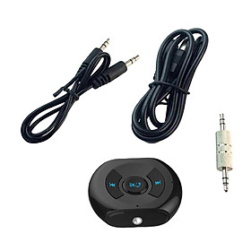 Car Bluetooth Adapter AUX 3.5mm Audio Receivers Long Battery Life Durable