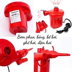 Mua Bơm điện 2 chiều bơm phao bơi  bơm và hút chân không