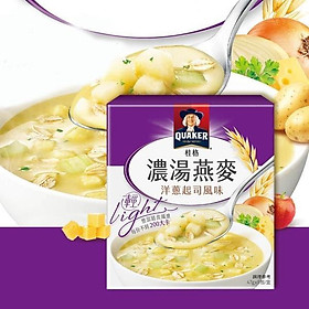 Thức uống yến mạch Quaker vị phô mai hành tây 47g*5 gói/ hộp