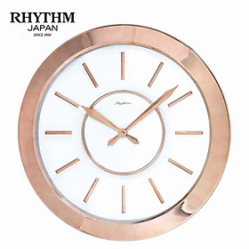 Đồng hồ treo tường Nhật Bản Rhythm CMG749NR13 Kt 51.0 x 4.8cm, 2.31kg Vỏ nhựa, dùng PIN.