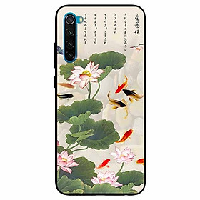 Ốp lưng in cho Xiaomi Redmi Note 8 Tranh Cá Koi