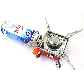 Bếp ga du lịch mini chuyên dụng khi mang đi phượt, cắm trại, du lịch, picnic chất liệu hợp kim siêu bền, chịu lực tốt, dễ dàng đánh lửa, lửa to đều không sợ gió tạt
