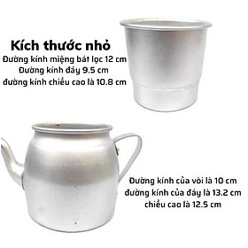 Mua ấm phin pha cà phê nhôm giày lọc ủ cà phê 100-200 gram có ấm và vòi rót tiện lợi cao cấp đảm bảo sử dụng tại nhà