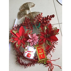 Mua Set hoa trang trí tháp bánh nước  set phụ kiện làm tháp
