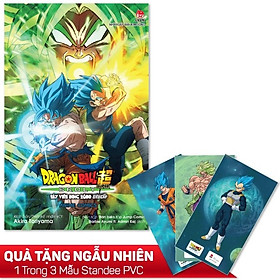 Anime Comics: Dragon Ball Super Broly – Người Saiya Cuồng Nộ – Tặng Kèm Ngẫu Nhiên 1 Trong 3 Mẫu Standee PVC