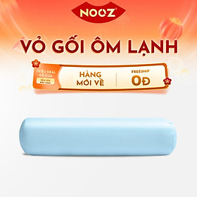 Vỏ Gối Ôm Lạnh NOOZ Vải Mát Lạnh Mềm Mịn Nhiều Màu Có Khóa Kéo 37x100cm