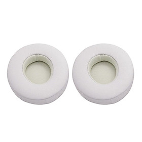 Earpads  Cushions  Covers  Replacement  for  Beats  Solo  2  Solo  3  Headset  White