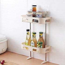 Kệ gia vị 2 tầng hít chân không cao cấp
