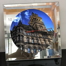 Mua Đồng hồ thủy tinh vuông 20x20 in hình Cathedral - nhà thờ chính tòa (49) . Đồng hồ thủy tinh để bàn trang trí đẹp chủ đề tôn giáo