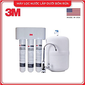 Máy lọc nước 3M RO 301 kèm vòi - Hàng nhập khẩu - Công suất cao, không điện