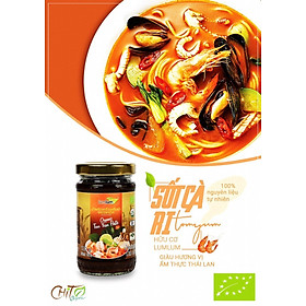 Sốt Tom Yum hữu cơ 120g Lumlum Organic Tomyum Paste