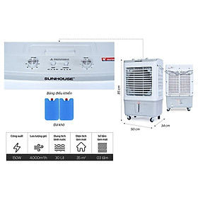 Mua MÁY LÀM MÁT KHÔNG KHÍ SUNHOUSE SHD7734 - Hàng chính hãng