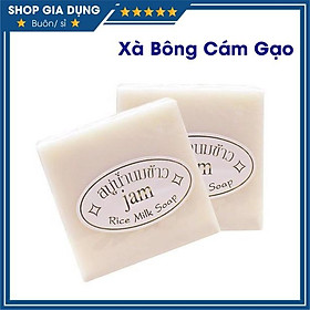 Xà Bông Cám Gạo Sữa Thái Lan Ngăn Ngừa Mụn Lưng - Xà Phòng Cám Gạo Thái Lan