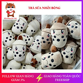 Gấu bông trà sữa mini giá rẻ siêu cute 15cm