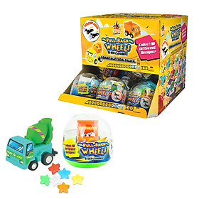 Kẹo Toy's Castle Pull-back Wheels 5g (Construction Truck)
