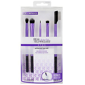 Bộ cọ trang điểm mắt Enhanced Eye Set Real Techniques