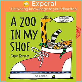 Sách - A Zoo in my Shoe by Max Low (UK edition, paperback)