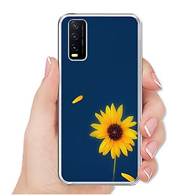 Ốp lưng dẻo cho điện thoại VIVO Y20 Y20S Y21S Y12S - 0327 SUNFLOWER06