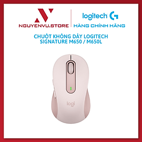 Chuột không dây Logitech SIGNATURE M650 Wireless/Bluetooth - Hàng Chính Hãng