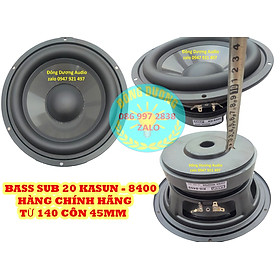 Mua GIÁ 1 ĐÔI - LOA BASS SUB 20 KASUN - GÂN TO CỨNG - BASS MẠNH TRẦM - TỪ 140 CÔN 45 - HÀNG NHẬP KHẨU