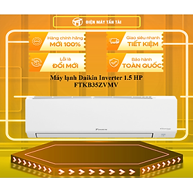 Máy lạnh Daikin Inverter 1.5 HP FTKB35ZVMV - HÀNG CHÍNH HÃNG - CHỈ GIAO HCM