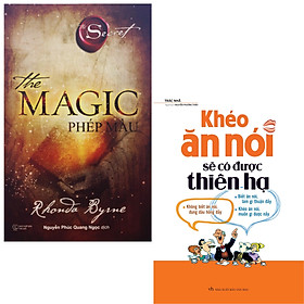 Combo sách Phép màu the magic + khéo ăn nói sẽ được thiên hạ