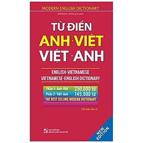 Từ Điển Anh.Việt - Việt.Anh (Tái Bản 2022)