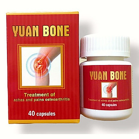 Mua Viên uống đau nhức xương khớp Yuan Bone - Loại xịn - Xuất xứ Malaysia - Hộp 40 viên - Mã số 1361