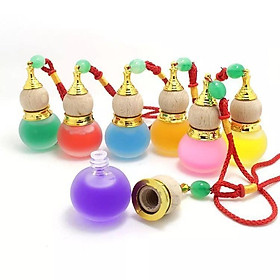 Tinh Dầu Nước Hoa Khử Mùi Hình Hồ Lô Treo Xe