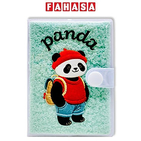 Sổ Teen Bìa Nhựa Lông Mềm A7 - Kẻ Ngang - GOL ME-8008 - Màu Xanh Mint