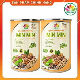 2 HộpNgũ Cốc Bầu Dinh Dưỡng Min Min 29 Vị Hạt Truyền Thống