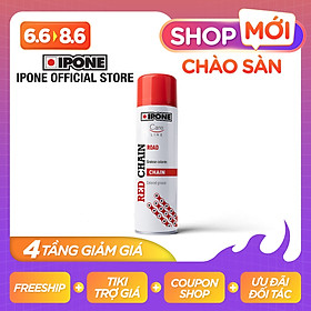 Chai Xịt Dưỡng Sên Có Màu Đỏ Ipone Red Chain (250ml) - Hàng Chính Hãng