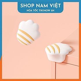 Set 2 Miếng Silicon Bọc Góc Bàn, Góc Tủ, Cạnh Giường Giữ An Toàn Cho Bé