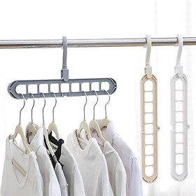 Mua Móc phơi đồ  Móc treo quần áo 9 lỗ thông minh xoay 360 độ tiết kiệm không gian