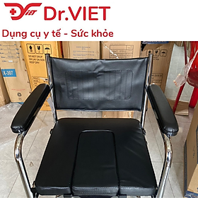 Mua Ghế bô vệ sinh không bánh xe mặt nệm Lucass G36 - Hỗ trợ người già   người bệnh đi lại khó khăn