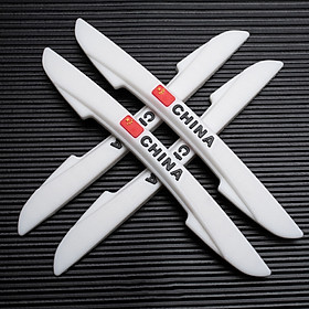 With the car door anti-collision strips anti-scratch strips rear view mirror anti-scratch anti-scratch modified universal door edge strip decoration supplies