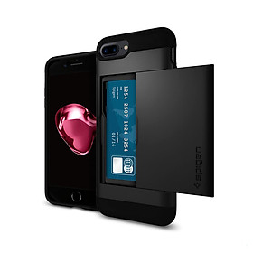 Ốp lưng cho iPhone 8/7 Plus SPIGEN Slim Armor CS - Hàng Chính Hãng