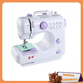 Mua Máy May Mini Gia Đình 12 Kiểu May Fhsm 505A  Tặng Kèm Thước Dây Cao Cấp 1.5M - Hàng Loại 1