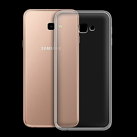 Ốp lưng cho Samsung Galaxy J4 plus/ J4 Core - 01045 - Ốp dẻo trong - Hàng Chính Hãng