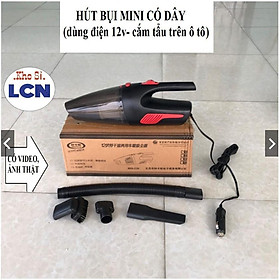 Máy hut bụi cầm tay công suất cao dành cho xe hơi cắm tẩu nguồn 12v