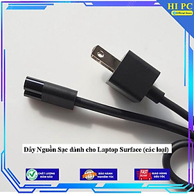 Dây Nguồn Sạc dành cho Laptop Surface (các loại) - Kèm Dây nguồn - Hàng Nhập Khẩu