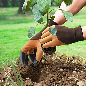 Mua Găng Tay Làm Vườn Có Móng Đào Đất Trồng Cây