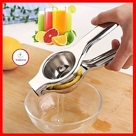 Mua Dụng cụ vắt cam chanh tiện lợi inox cầm tay kiêm ép trái cây hoa quả dễ dàng sử dụng