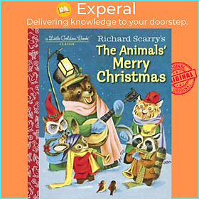 Sách - LGB Richard Scarry&#x27;s The Animals&#x27; Merry Christmas by Kathryn Jackson - (US Edition, hardcover)