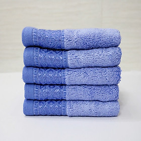 Mua Combo 3 khăn sợi tre Nam Phong - 30x50 cm - màu xanh dương