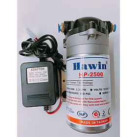 Mua Máy bơm phun sương mini 24V kèm nguồn Adaptor 24V (chạy 20 đầu béc phun sương )