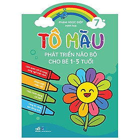 Tô Màu Phát Triển Não Bộ Cho Bé 1-5 Tuổi - Tập 7